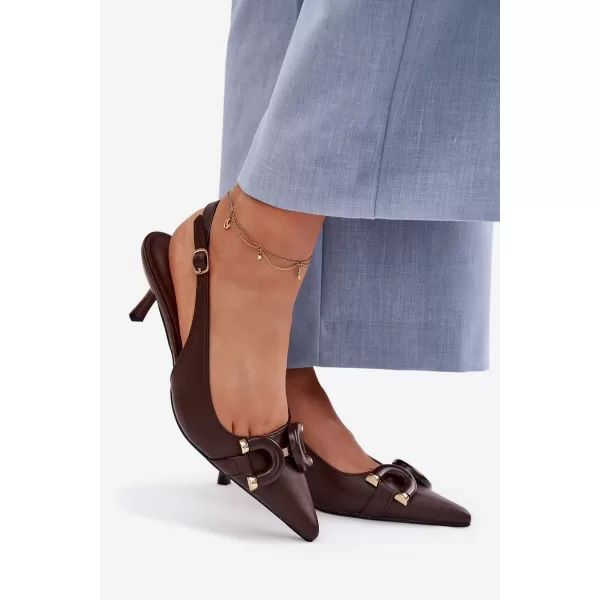  Dámske sandále BOTO BRIENNE 42061 BROWN 