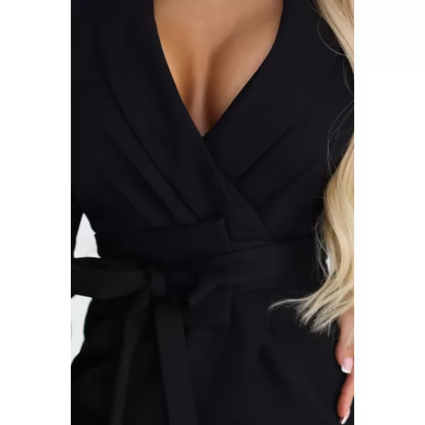  Dámske šaty NUMOCO 670-1 ČIERNA 