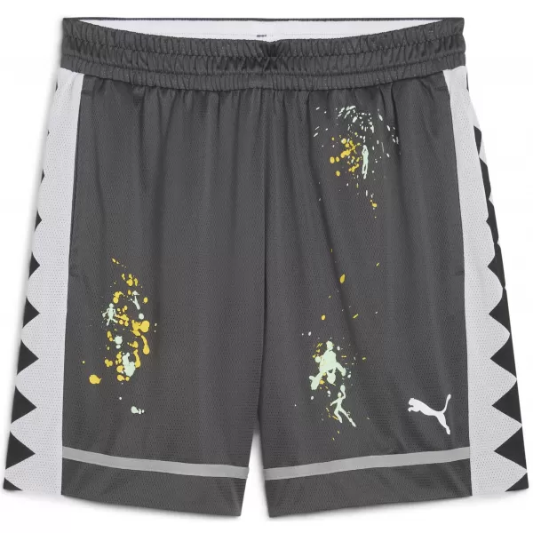  Pánske šortky PUMA PITP ALL JAWS 6.5" SHORT 632918-01 TMAVOŠEDÁ 