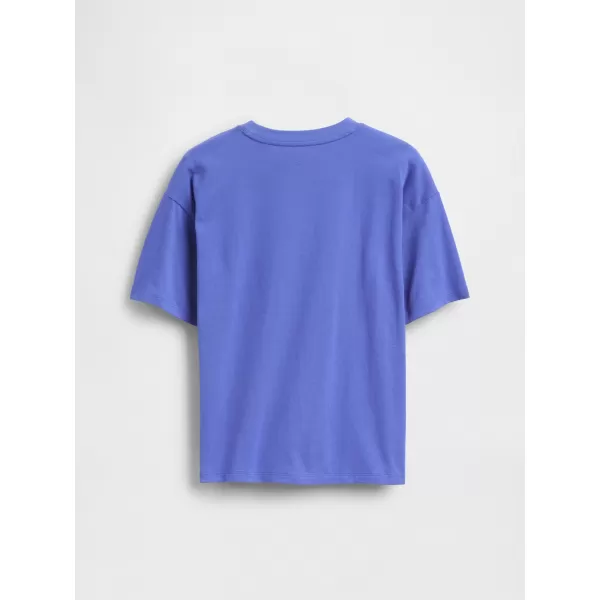  Detské tričko GAP ORIGINAL LOGO TEE 782451-04 DAZZLING BLUE 