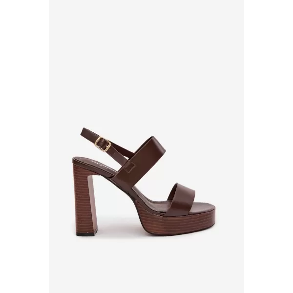  Dámske sandále BOTO HANELIA 41462 BROWN 