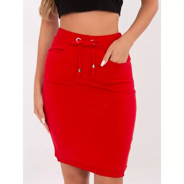  Dámska sukňa BASIC FEEL GOOD RV-SD-4793-1.32 RED 