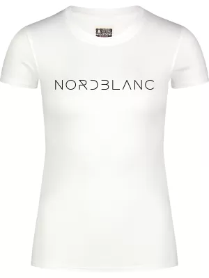 Dámske tričko NORDBLANC GRASS NBSLT8169 BIELA