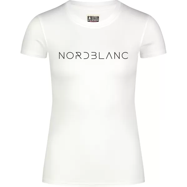  Dámske tričko NORDBLANC GRASS NBSLT8169 BIELA 