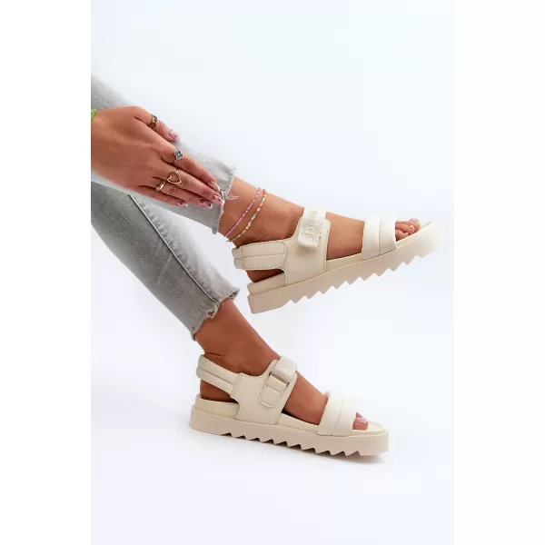  Dámske topánky BIG STAR NN274751 BEIGE Big Star Shoes 