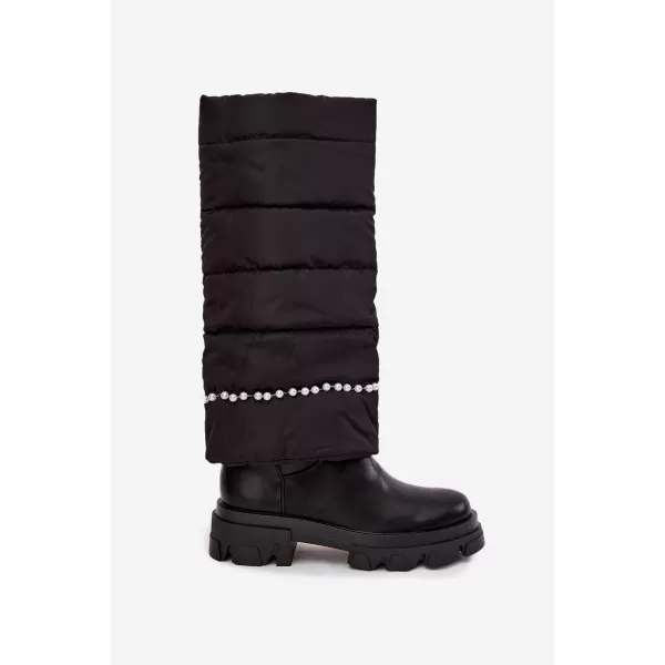  Dámske čižmy BOTO IRVETTE 40092 BLACK 