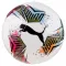 Tréningová lopta PUMA FUTSAL 2 HS 084343-01 BIELA/GRANÁTOVÁ RUŽA/ZAPRÁŠENÁ AKVA