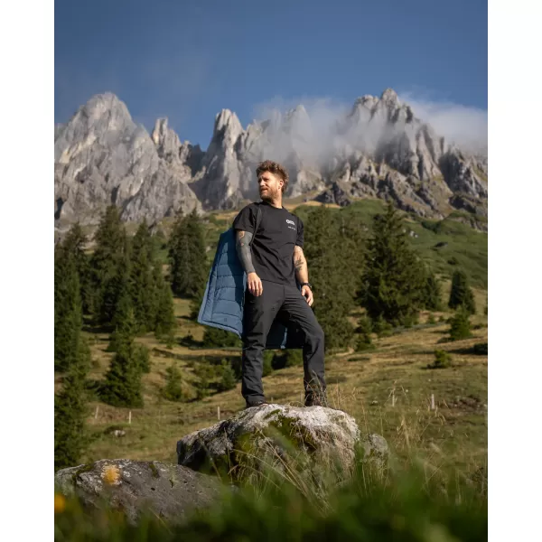  Pánsky zimný kabát NORDBLANC ICEAGE NBWJM8256 MODRÁ 