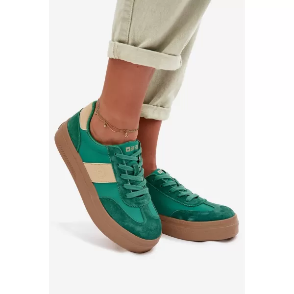  Dámske tenisky BIG STAR TT274163 GREEN Big Star Shoes 