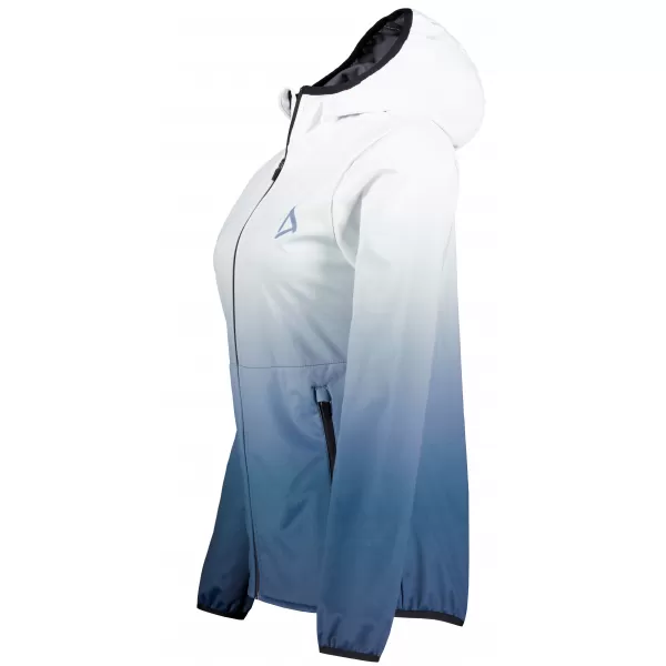  Dámska softshellová bunda premium ALTISPORT VOJ/ALW126JACK01 NÁMORNÁ MODRÁ/BIELA 