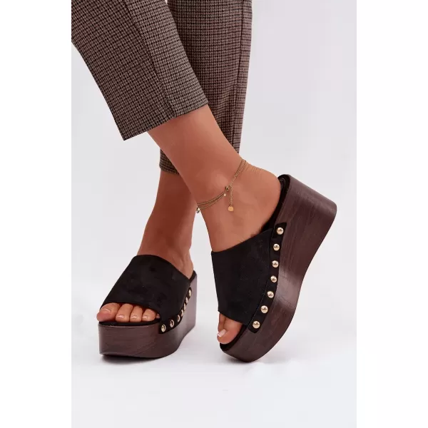  Dámske nazúvaky BOTO HELIVINA 41628 BLACK 