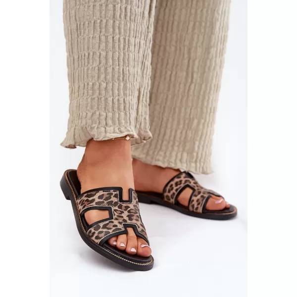  Dámske šľapky ZAZOO 40383 BEIGE 