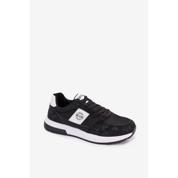  Pánske tenisky BIG STAR TT174352 BLACK Big Star Shoes 