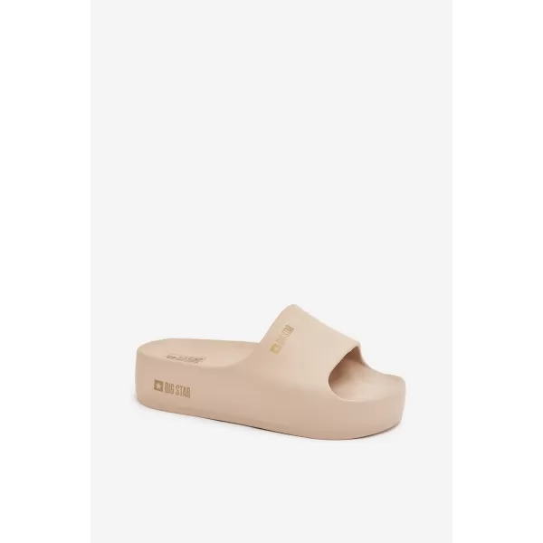  Dámske šľapky BIG STAR SS274722 BEIGE Big Star Shoes 
