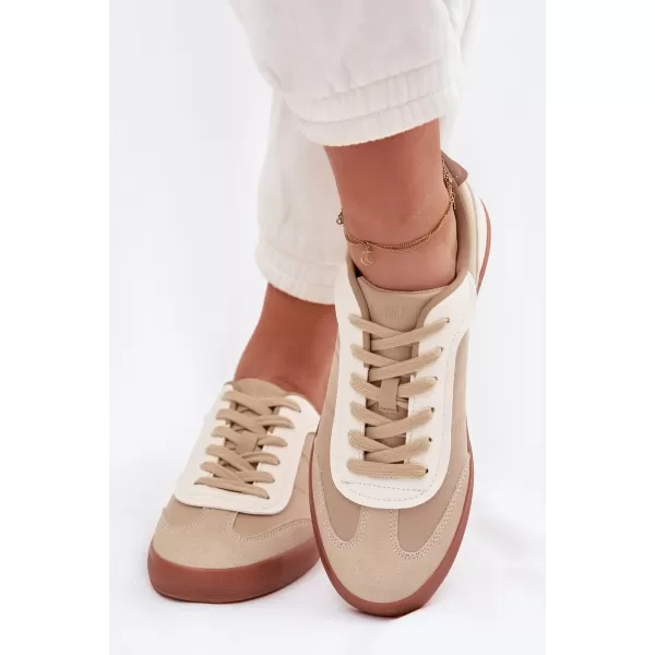  Dámske tenisky BIG STAR TT274420 BEIGE Big Star Shoes 