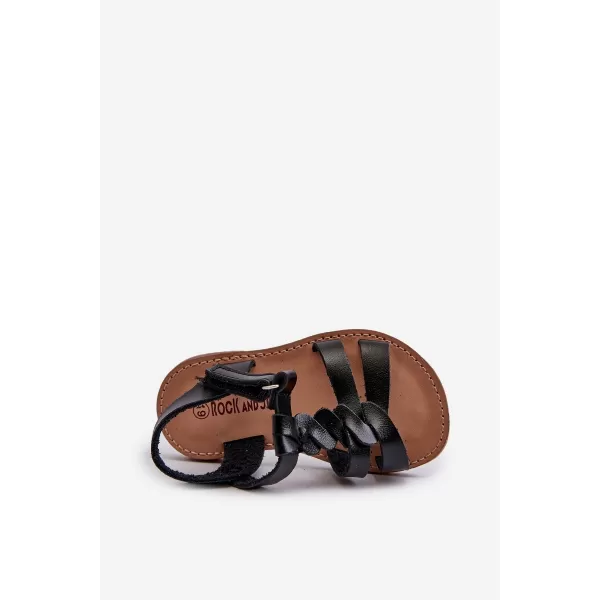  Detské sandále BOTO SARNIEMA 32346 BLACK 