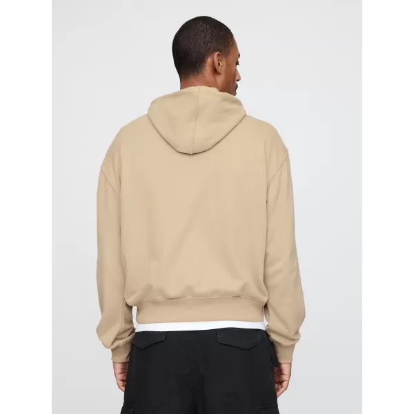  Pánska mikina GAP LOGO PULLOVER HOODIE 744731-01 KHAKI 