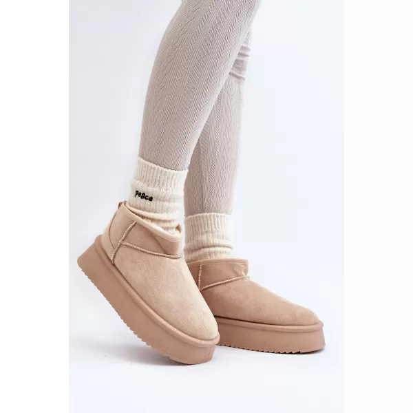  Dámske snehule BOTO CALIKSA 29613 BEIGE 
