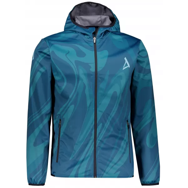  Pánska softshellová bunda premium ALTISPORT VOJ/ALM072JACK01 PETROLEJOVÁ 