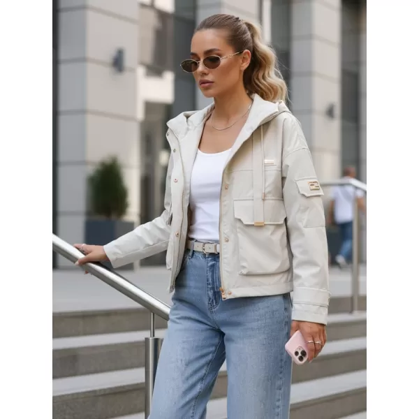  Dámska bunda DSTREET TY5634 BÉŽOVÁ 