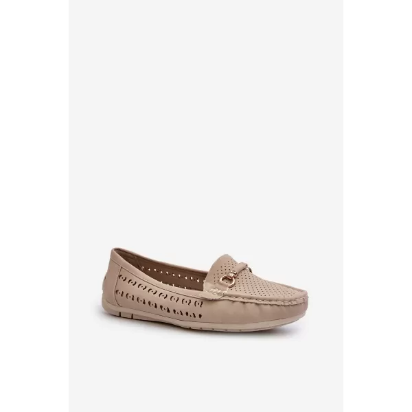  Dámske mokasíny BOTO RASIRNA 31619 BEIGE 