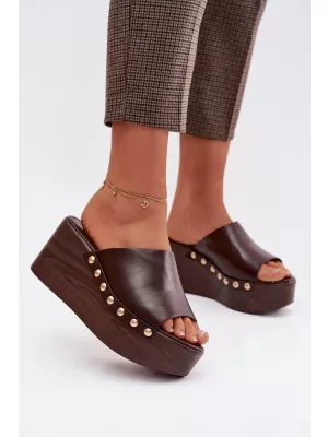 Dámske šľapky BOTO FARINELLE 41623 BROWN