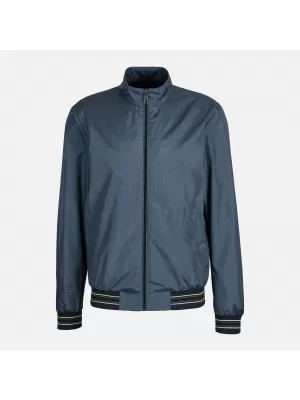 Pánska bunda GEOX JHARROD G012277 MODRÁ