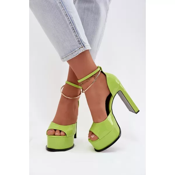  Dámske sandále BOTO HORVIA 41550 LIGHT GREEN 