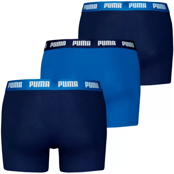  Pánske boxerky PUMA MEN EVERYDAY BOXER 3P 938327-04 MODRÁ KOMBINÁCIA 