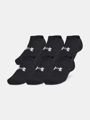 Ponožky UNDER ARMOUR UNISEX UA TC NO SHOW (3 PÁRY) 1386313-001 ČIERNA
