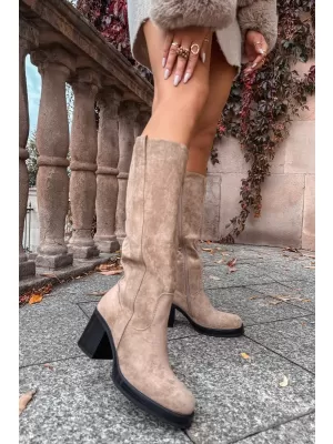 Dámske čižmy BOTO SANELLE 40149 KHAKI