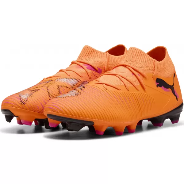  Čižmy PUMA FUTURE 8 MATCH FG/AG 108593-03 HEAT FIRE/ TEPLO OHEŇ/PUMA ČIERNA/RAVISH 