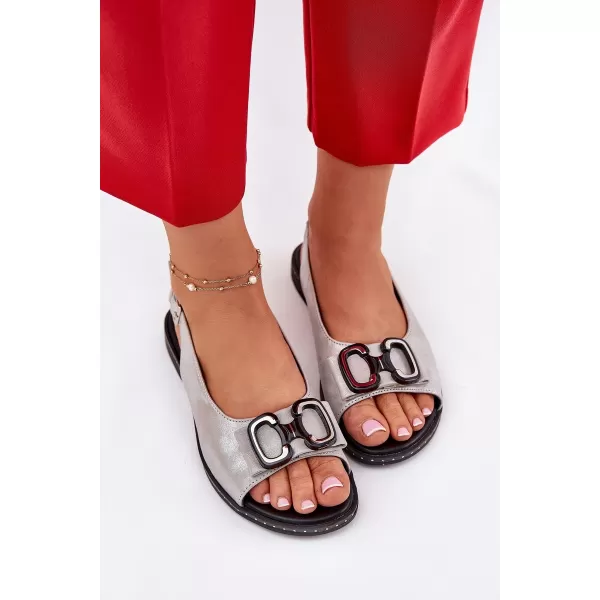  Dámske sandále BOTO LILRIA 36873 SILVER 