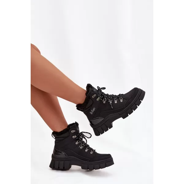  Dámske zimné topánky LEE COOPER LCJ-25-31-3911 BLACK 