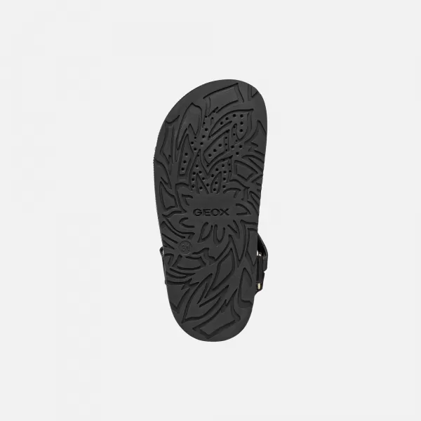  Dievčenské sandále GEOX SANDAL FOAMMENTERA J65P0D000BCC9999 ČIERNA 