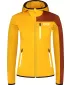 Dámska mikina powerfleece NORDBLANC RIVA NBWFL8292 JANTÁROVÁ