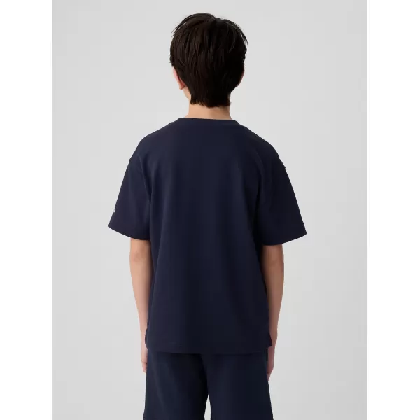  Detské tričko GAP LOGO CREW TOP 432540-02 NAVY UNIFORM 