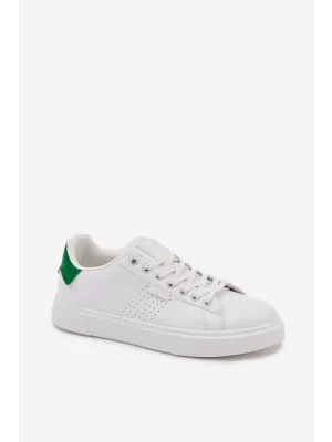 Pánske topánky BIG STAR OO174116 WHITE/GREEN Big Star Shoes