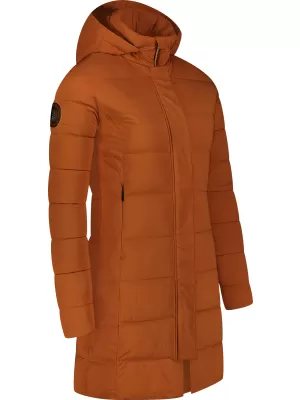 Dámsky zimný kabát NORDBLANC CATERPILLAR NBWJL8273 HNEDÁ