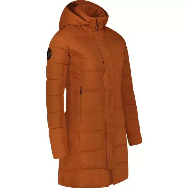  Dámsky zimný kabát NORDBLANC CATERPILLAR NBWJL8273 HNEDÁ 