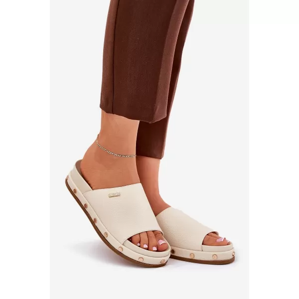  Dámske topánky BIG STAR NN274A746 BEIGE Big Star Shoes 