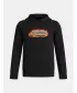 Chlapčenská mikina UNDER ARMOUR UA RIVAL FLC FLAMIN WDMRK HD 6003781-001 ČIERNA