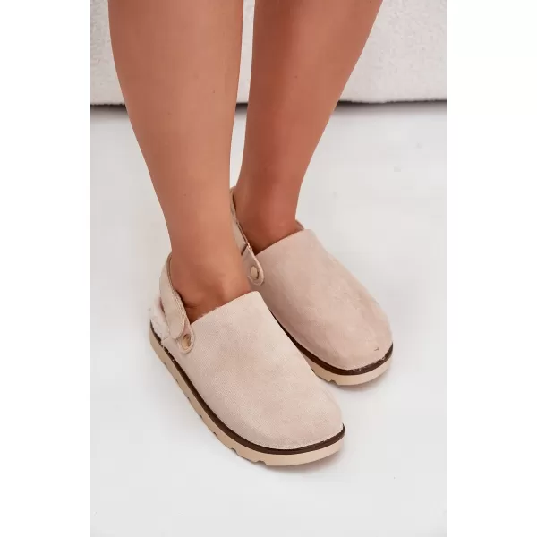  Dámske šľapky BOTO LINNEOLA 34719 BEIGE 
