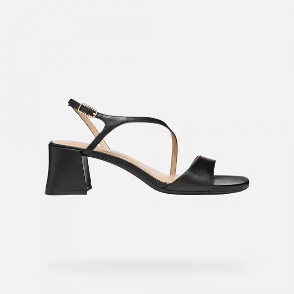 Dámske sandále GEOX NEW ERAKLIA 50 T01 G012950 ČIERNA 