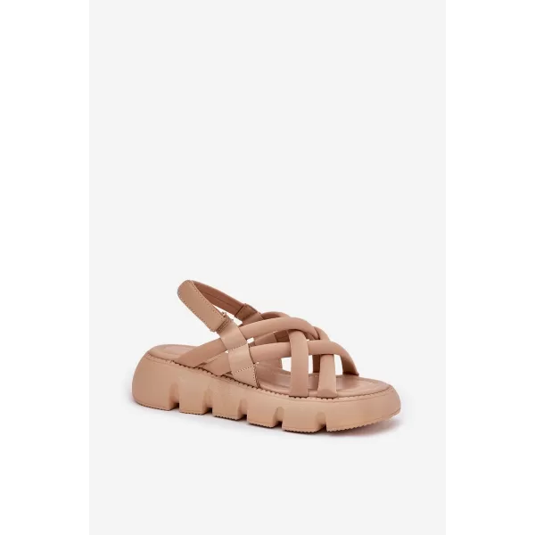  Dámske sandále BOTO FILAMIRA 37360 BEIGE 