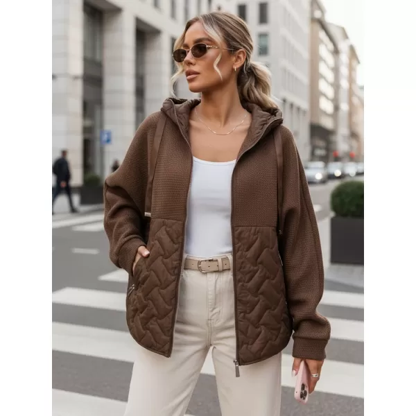  Dámska bunda DSTREET TY5593 HNEDÁ 