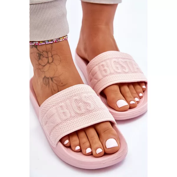  Dámske šľapky BIG STAR LL274A157 PINK Big Star Shoes 