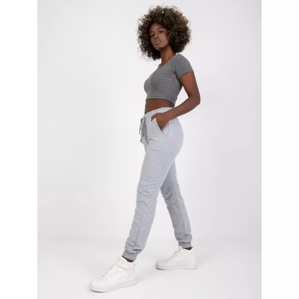  Dámske tepláky BASIC FEEL GOOD RV-DR-5040.08X GRAY 