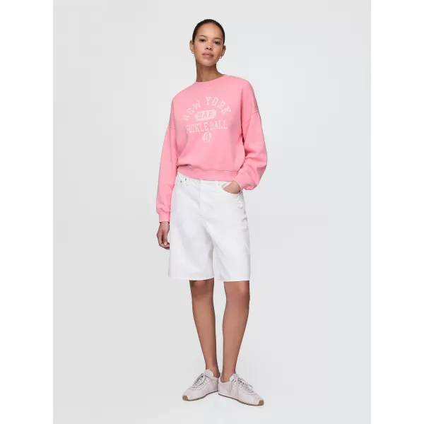  Dámska mikina GAP LOGO SWEATSHIRT 548299-20 MAY PINK 