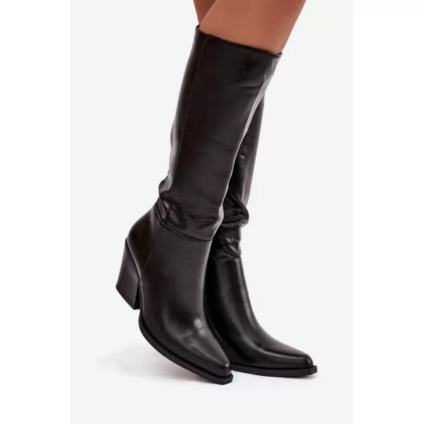  Dámske čižmy BOTO KATELLE 40586 BLACK 
